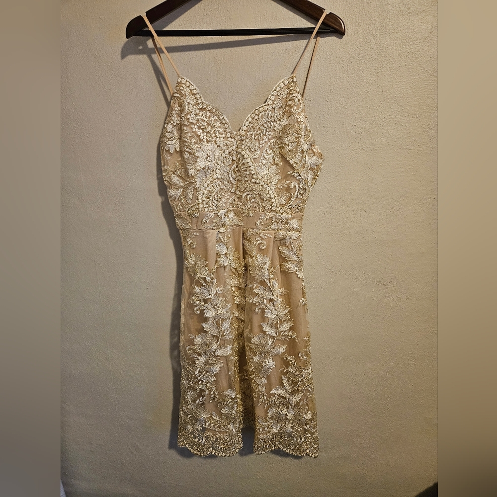 Gold Dress